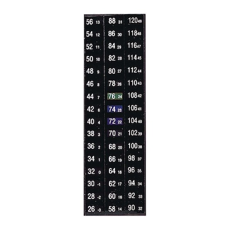 Digi-Sense Reversible 48-Point Vertical Magne, PK 10 08078-48